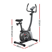 Everfit Magnetic Exercise Bike Upright Bike Fitness Home Gym Cardio EB-H-MB-01-GR