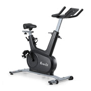 Everfit Exercise Bike Spin Bike Electromagnetic Smart Home Fitness 24-Level Resistance 120kg Bluetooth EB-I-EM-S800-BK