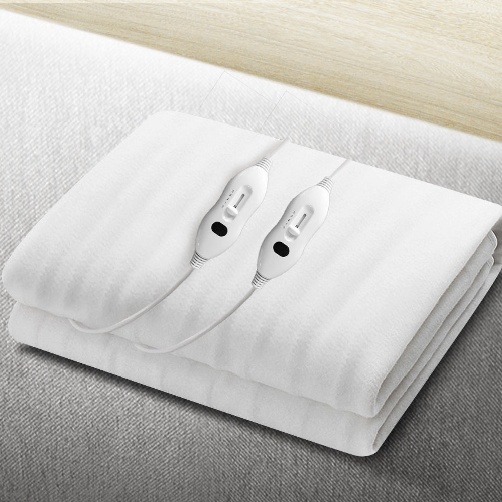 Giselle Bedding Queen Size Electric Blanket Polyester EB-POLY-MC-Q