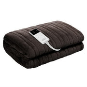 Giselle Bedding Electric Throw Blanket - Chocolate EB-THROW-RUG-CBR