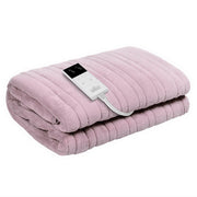 Giselle Electric Throw Rug Heated Blanket Fleece Pink EB-THROW-RUG-PK