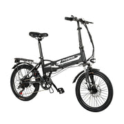 Phoenix 20 Inch Electric Bike Folding Urban Bicycle eBike Removable Battery EBIKE-20FD-201-BK