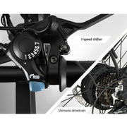 Phoenix 20 Inch Electric Bike Folding Urban Bicycle eBike Removable Battery EBIKE-20FD-201-BK