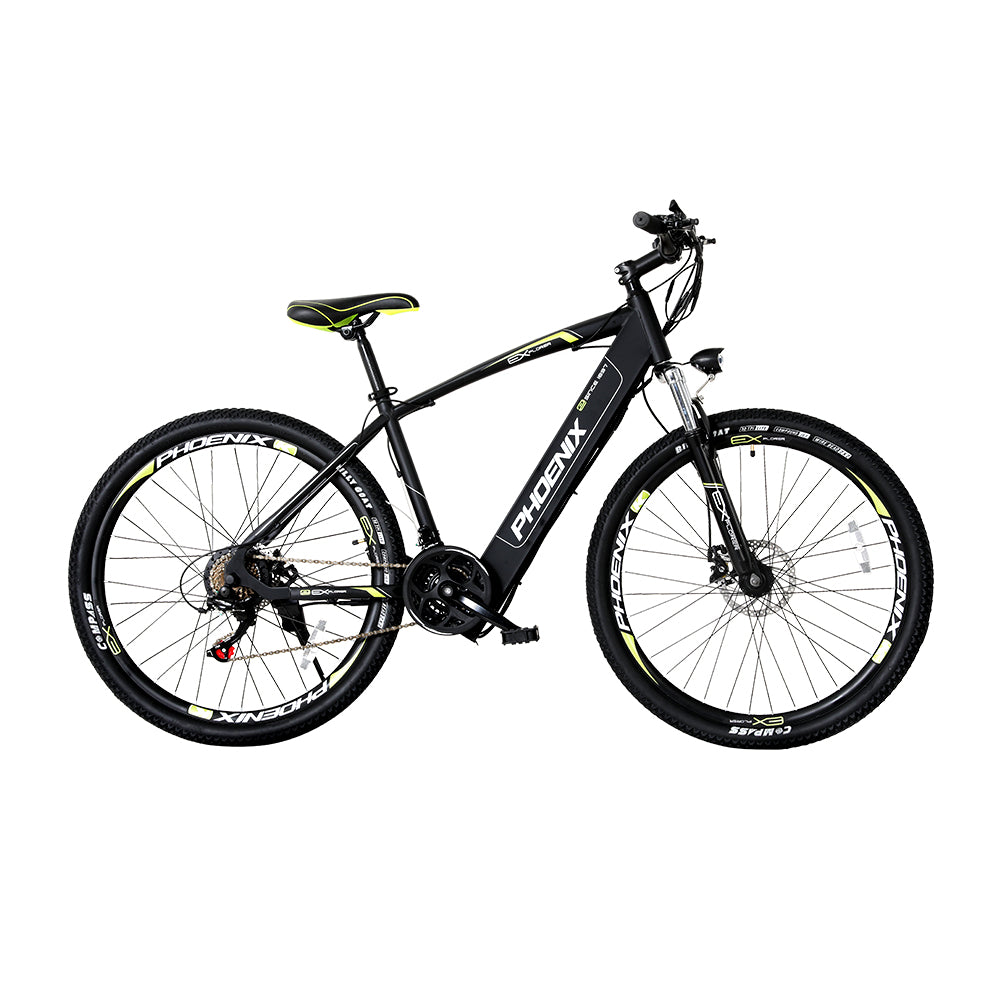 Phoenix 27.5 Inch Electric Bike Mountain Bicycle eBike Built-in Battery EBIKE-275IN-X7-BK