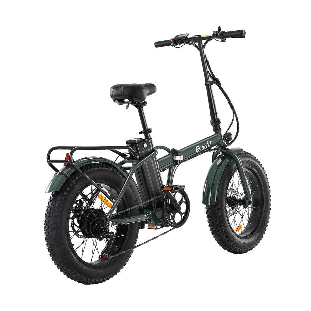 Everfit 20 Inch Folding Electric Bike Urban City Bicycle eBike Rechargeable EBIKE-C-20FD-HCS-GN