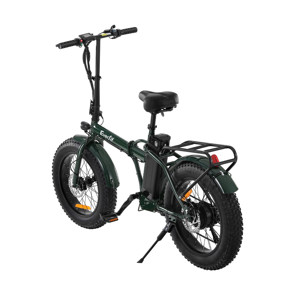 Everfit 20 Inch Folding Electric Bike Urban City Bicycle eBike Rechargeable EBIKE-C-20FD-HCS-GN