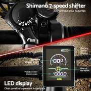 Everfit 26 Inch Electric Bike Mountain Bicycle eBike Built-in Battery 250W EBIKE-C-26IN-ALU-RD