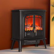 Devanti Electric Fireplace Fire Heaters 2000W EFL-D-11B-1800-BK