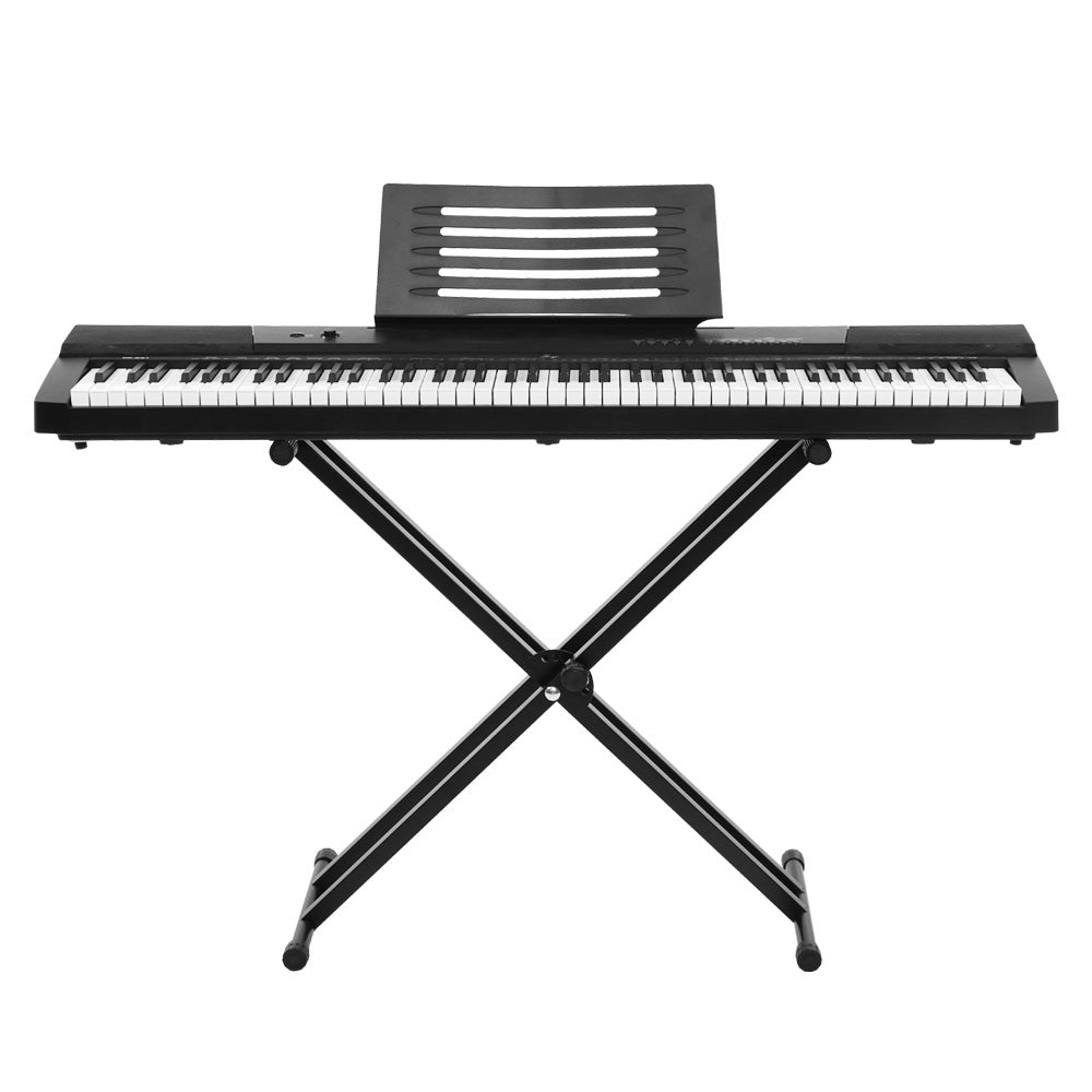Alpha 88 Keys Electronic Piano Keyboard Digital Electric w/ Stand Sustain Pedal EK-DP-881-BK-X