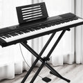 Alpha 88 Keys Electronic Piano Keyboard Digital Electric w/ Stand Sustain Pedal EK-DP-881-BK-X
