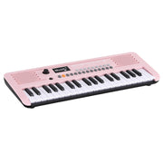 Alpha 37-Key Digital Piano Keyboard for Kids Beginners Electronic Keyboard Piano Gift Pink EK-M37-PK