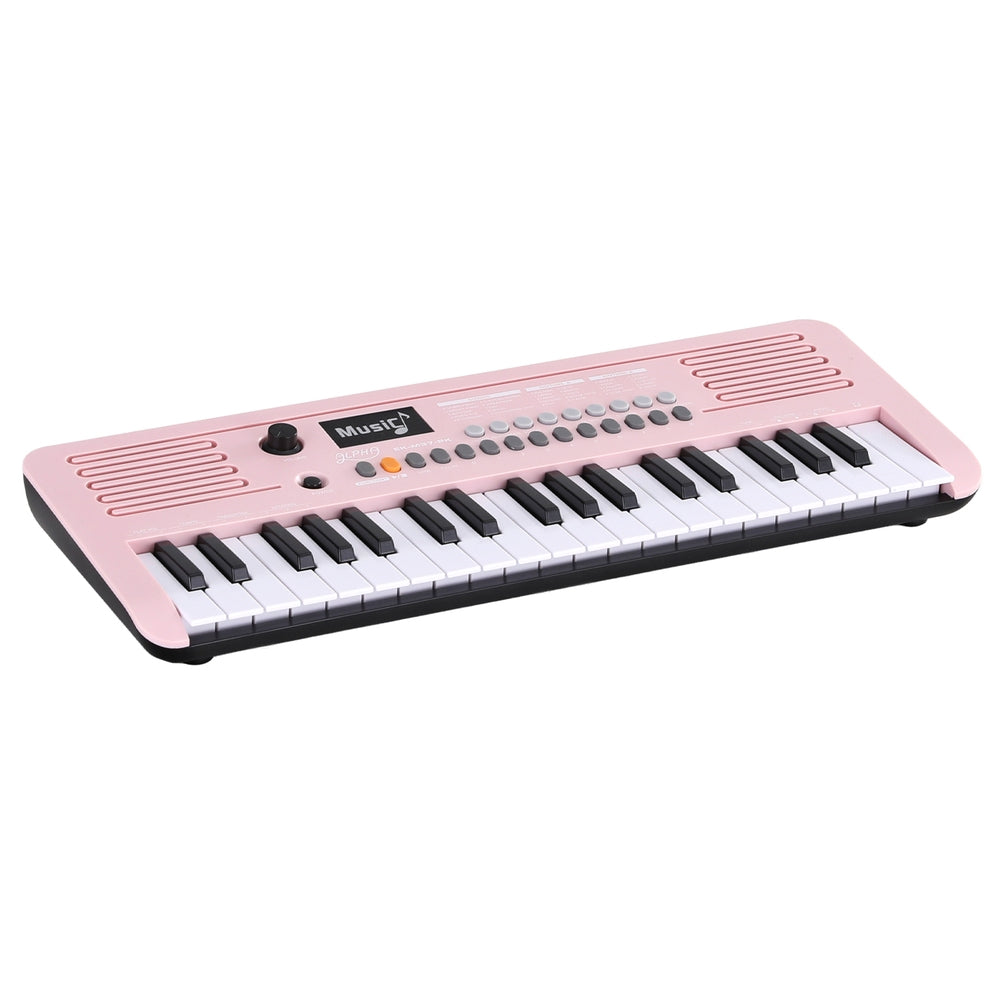 Alpha 37-Key Digital Piano Keyboard for Kids Beginners Electronic Keyboard Piano Gift Pink EK-M37-PK