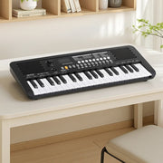Alpha 37-Key Digital Piano Keyboard Electric Black EK-M37-T-BK