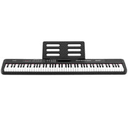 Alpha Piano Keyboard 88 Keys Electric Electronic Keyboard Piano Gift Black EK-S88-BT-BK