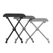 Alpha Piano Stool Adjustable Height Keyboard Seat Portable Bench Chair Black EK-STOOL-B01