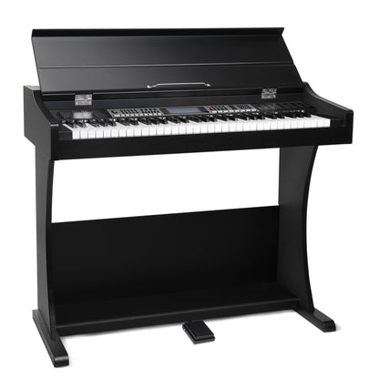 Alpha 61 Keys Electronic Piano Keyboard Digital Electric Classical Music Stand EK-WK-99-BK