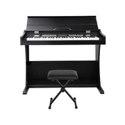 Alpha 61 Keys Electronic Piano Keyboard Digital Electric Classical Stand w/ Stool EK-WK-99-BK-B01