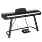 Alpha 88 Keys Electronic Piano Keyboard Digital Electric w/ Stand Semi-Weighted EK-WP-88-BK