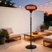 Devanti Electric Patio Heater 2000W EPH-2000-BK