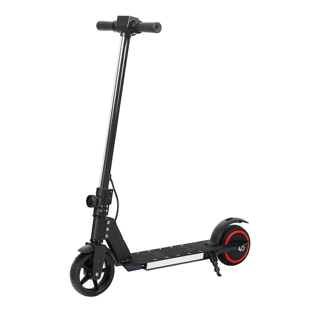 Electric Scooter 130W 16KM/H LED Light Folding Portable Riding Commuter Black ESC-S32-6-BK