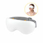 Livemor Eye Massager with Cooling & Heating | Dual Hot Cold Compress Goggles with 12 Vibrating Nodes for EYE-MASSAGE-03-COLD-WH