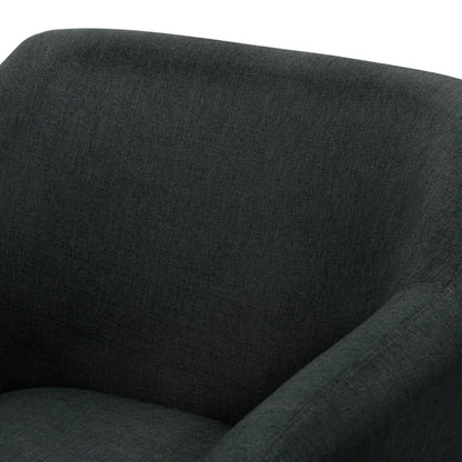 Artiss Armchair Tub Chair Charcoal Aston FA-CHAIR-ACC024-CHAR