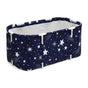 Weisshorn Foldable Bathtub PVC SPA Bucket Inflatable Cushion 114x62cm Star Navy FB-PVC-B-120-NA