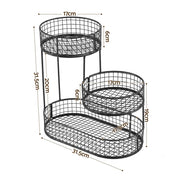 5-Star Chef Fruit Basket Bowl Space Saving Kitchen Food Storage Organiser