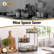 5-Star Chef Fruit Basket Bowl Space Saving Kitchen Food Storage Organiser