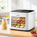 Devanti Food Dehydrator Machine 5 Tray Mini Fruit Dryer Maker White