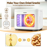 Devanti Food Dehydrator Machine 5 Tray Mini Fruit Dryer Maker White