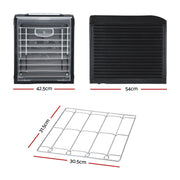 Devanti 9 Trays Food Dehydrator with Hanging Stainless Steel Tray FD-E-RACK-333H