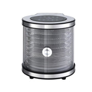Devanti 8 Trays Food Dehydrator Stainless Steel Auto-Rotate 10 Programs 700W FD-F-360-8T-SS