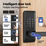 UL-tech Fingerprint Door Lock Smart Home System FDL-H2-BK