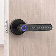 UL-tech Fingerprint Door Lock Smart Electronic Handle FDL-T8-BK