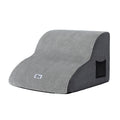 i.Pet Dog Ramp 2 Steps For Small Dogs Bed Sofa Car Foam Non-Slip Pet Cat Stairs FDR-D-FOAM-2T-GR