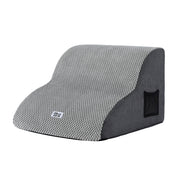 i.Pet Dog Ramp 2 Steps For Small Dogs Bed Sofa Car Foam Non-Slip Pet Cat Stairs FDR-D-FOAM-2T-GR