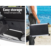 i.Pet Dog Ramp Pet Stairs Steps Car SUV Foldable Portable Ladder Adjustable FDR-D-ST3-BK