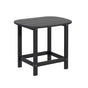Gardeon Outdoor Coffee Side Table HDPE Desk Patio Furniture Camping Garden Black FF-BEACH-DESK-HE-BK