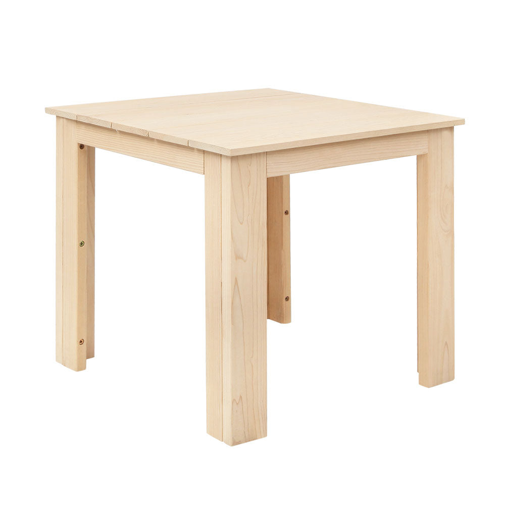 Gardeon Coffee Side Table Wooden Desk Outdoor Furniture Camping Garden Natural FF-BEACH-DESK-NTL