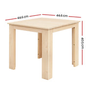 Gardeon Coffee Side Table Wooden Desk Outdoor Furniture Camping Garden Natural FF-BEACH-DESK-NTL
