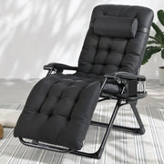Gardeon Sun Lounge Lounger Folding Camping Zero Gravity Chair Outdoor Furniture