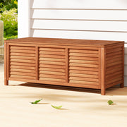 Gardeon Outdoor Storage Bench Box 210L Wooden Patio Furniture Garden Chair Seat FF-WD-SB-1040