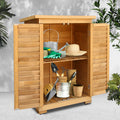 Gardeon Portable Wooden Garden Storage Cabinet FF-WD-SB-95