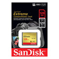 SanDisk 128GB Extreme CompactFlash Card with (write) 85MB/s and (Read)120MB/s - SDCFXSB-128G V28-FFCSAN128GCFEB120