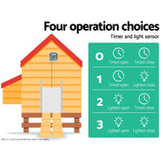 Giantz Automatic Chicken Coop Door Opener FIK-COOP-DOOR