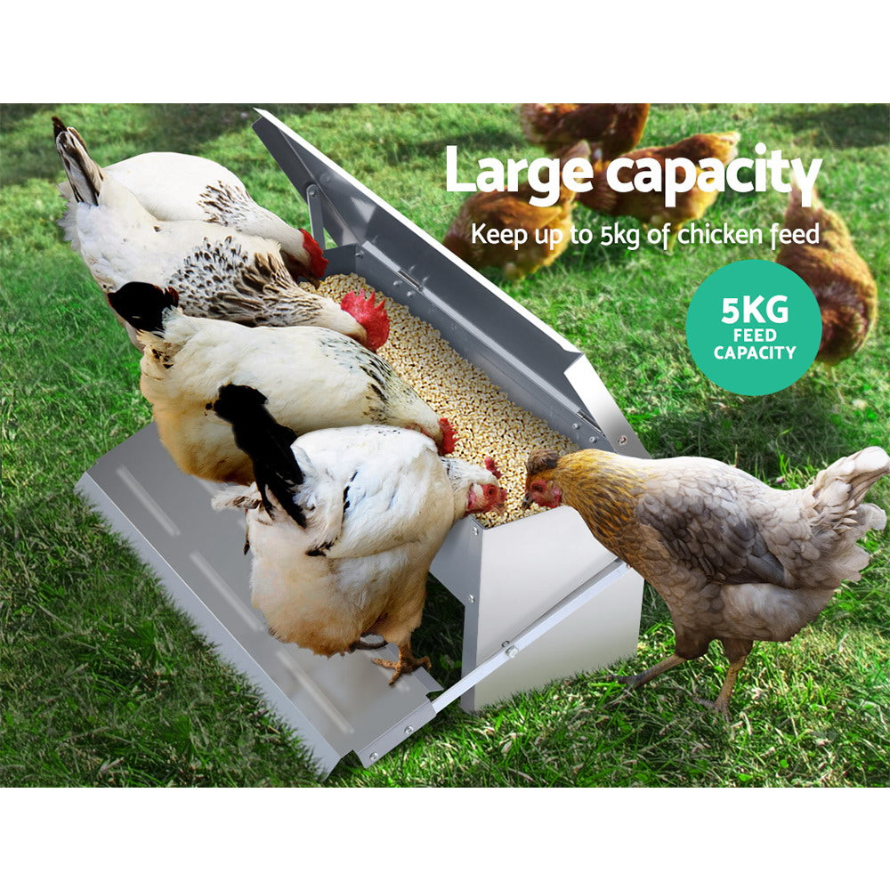 Giantz Chicken Feeder 5KG Automatic Auto FIK-FEEDER