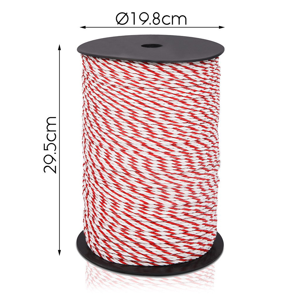 Giantz Electric Fence Poly Rope 500M FIK-ROPE-500M