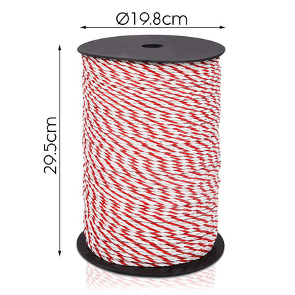 Giantz Electric Fence Poly Rope 500M FIK-ROPE-500M