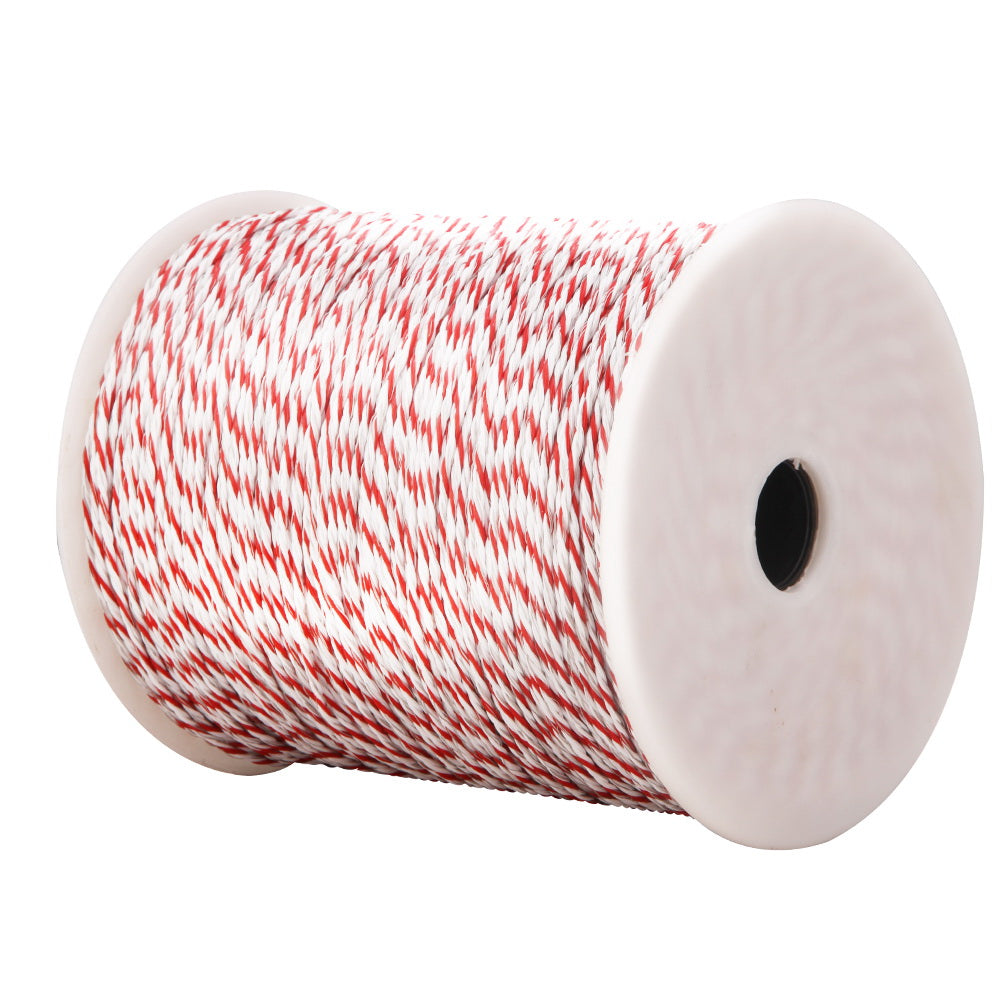 Giantz Electric Fence Poly Wire 500M Insulator FIK-WIRE-LOCK-500M